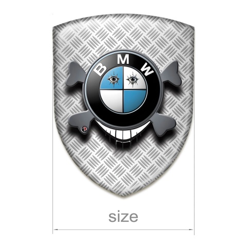 BMW Tuning Emblem Mesh Effect Base and Smile Logo Design 