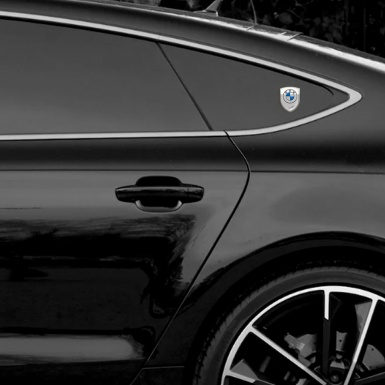BMW Tuning Emblem Grey White Base Limited Edition Version 