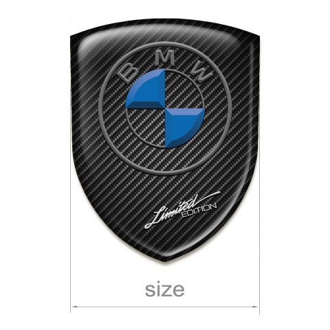 BMW Domed Emblem Dark Carbon Variant 
