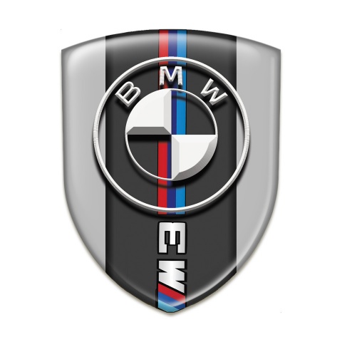 BMW M3 Car Interior Badge Grey Version 