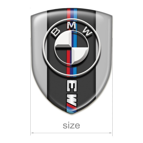 BMW M3 Car Interior Badge Grey Version 