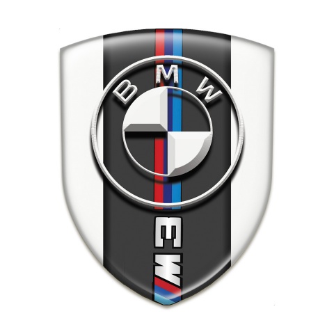 BMW M3 Emblem Exterior White Version 