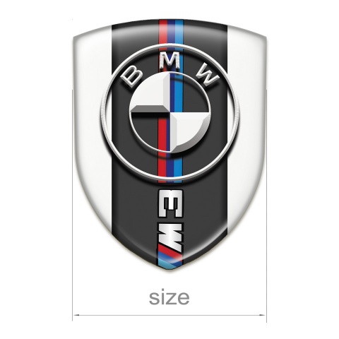 BMW M3 Emblem Exterior White Version 