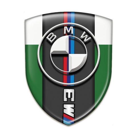 BMW M3 Emblem Interior Green White Base Version 