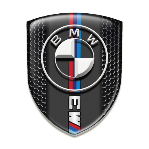 BMW M3 Resin Sticker Perforated Steel Version 