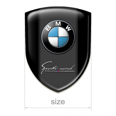 BMW Emblem Exterior Stylish Black Variant 