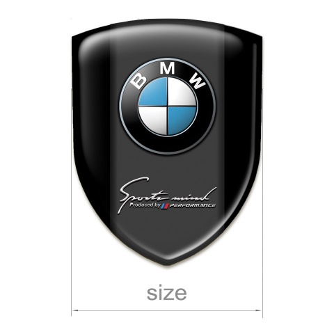 BMW Emblem Exterior Stylish Black Variant 