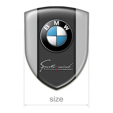 BMW Tuning Emblem Racing Edition Grey Variant 
