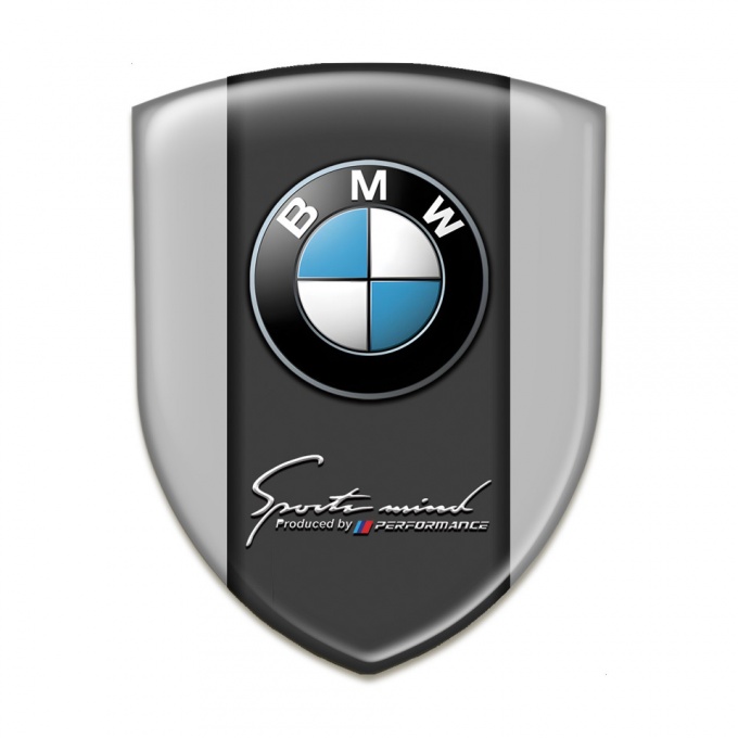 BMW Tuning Emblem Racing Edition Grey Variant 