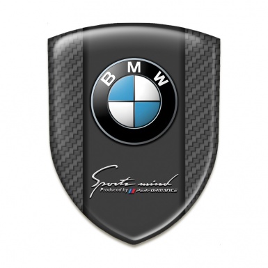 BMW Resin Sticker Stylish Carbon Edition 