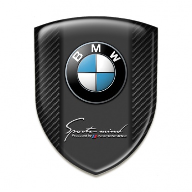 BMW Emblem Interior Black Carbon Edition 