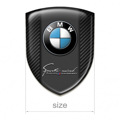 BMW Emblem Interior Black Carbon Edition 
