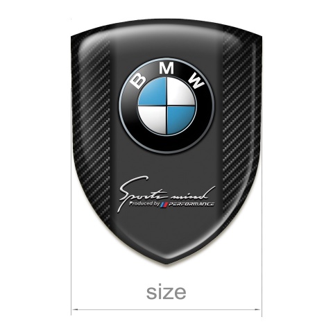 BMW Emblem Interior Black Carbon Edition 
