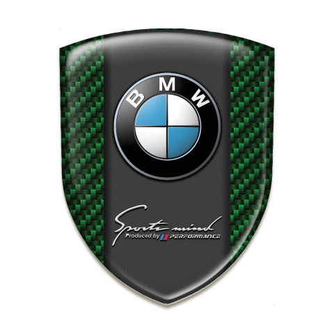 BMW Tuning Emblem Racing Edition Green Carbon 