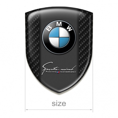 BMW Car Accessories Badge Dark Carbon Edition 