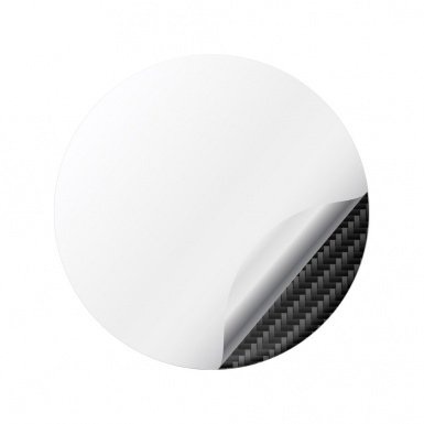 Peugeot Wheel Emblems Center Cap Carbone Edition