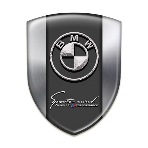BMW Emblem Interior Metallic base Stone Logo Style 