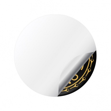Alfa Romeo Wheel Center Emblem Stickers Milano