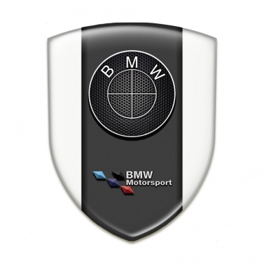 BMW Resin Sticker white Base Motorsport Edition 