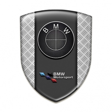 BMW Silicone Badge Mesh Effect Motorsport Edition 