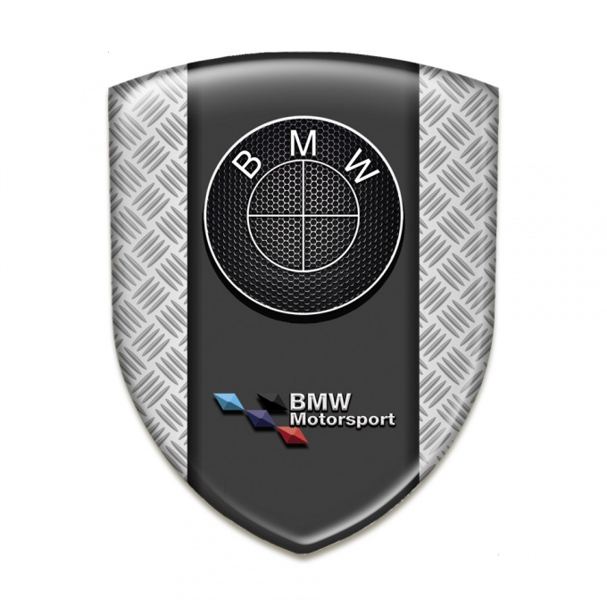 BMW Silicone Badge Mesh Effect Motorsport Edition 