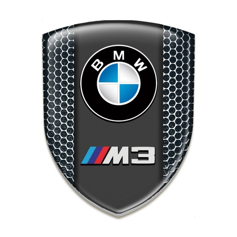 BMW M3 Resin Sticker Perforated Steel Edition 