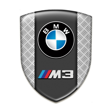 BMW M3 Silicone Car Decal Badge Mesh effect Edition 