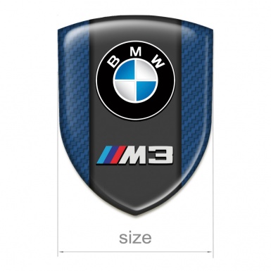 BMW M3 Silicone Shield Navy Blue Carbon Style 