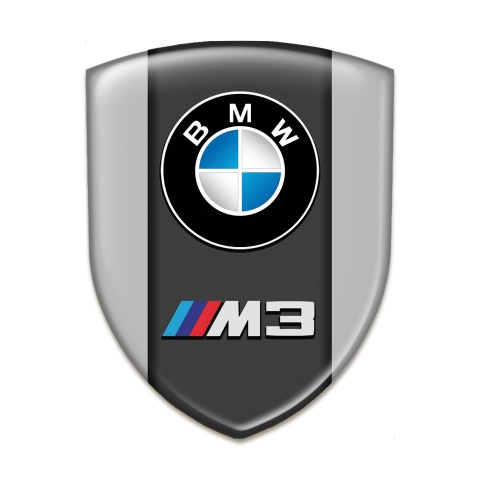 BMW M3 Logo Emblem Grey Edition 