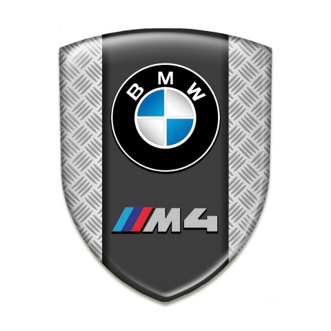 BMW M4 Resin Sticker Mesh Effect Design 