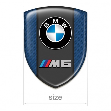 BMW M6 Silicone Shield Navy Blue carbon Variant 