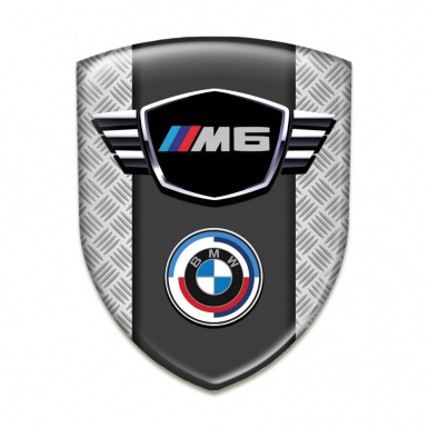 BMW M6 Tuning Emblem Mesh Effect Base New Logo Style 