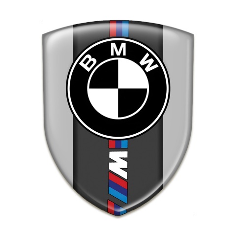 BMW Silicone Badge High End Grey Print M Power Edition 