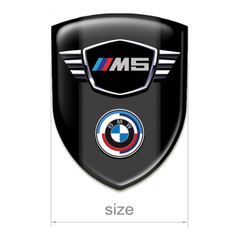 BMW M5 Emblem Exterior High End Blck Style 