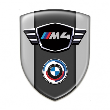 BMW M4 Resin Sticker Grey Best Design 