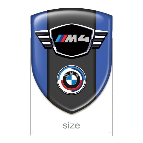 BMW M4 Emblem Exterior Blue Best Design 