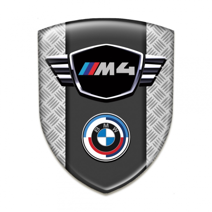 BMW M4 Silicone Emblem Mesh effect Type 