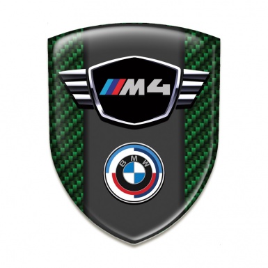 BMW M4 Emblem Exterior Green Carbon Type 