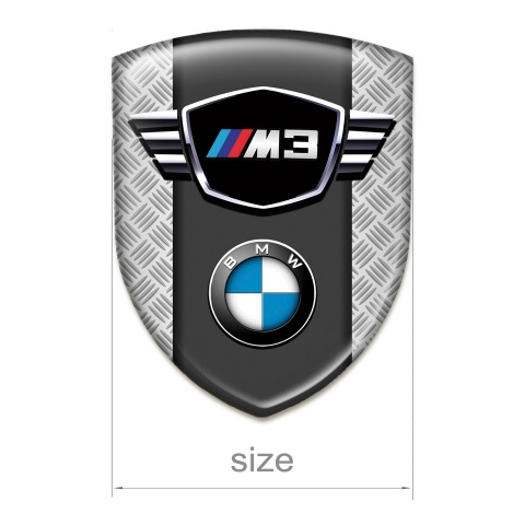 BMW M3 3D Gel Emblem Mesh effect Type 