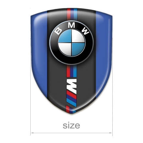 BMW M Emblem Exterior Blue Print Classic logo 