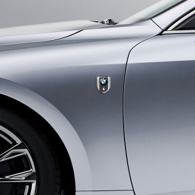 BMW M Tuning Emblem Mesh Effect Base Classic Logo 