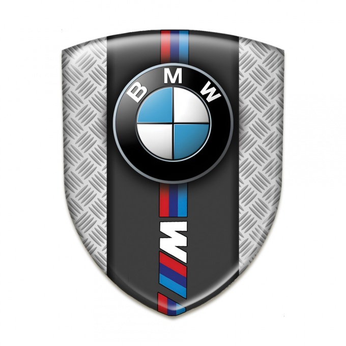 BMW M Tuning Emblem Mesh Effect Base Classic Logo 