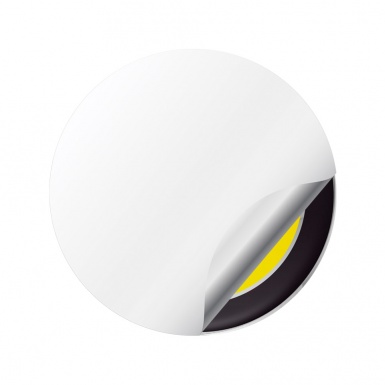 Ferrari Emblems for Wheel Center Cap Yellow Logo