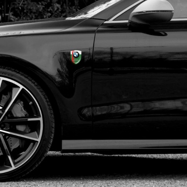 BMW Silicone Shield Green White with Red Lines Type 