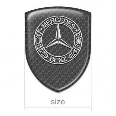 Mercedes Emblem Interior High Quality Carbon Style 