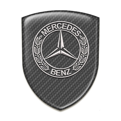 Mercedes Emblem Interior High Quality Carbon Style 