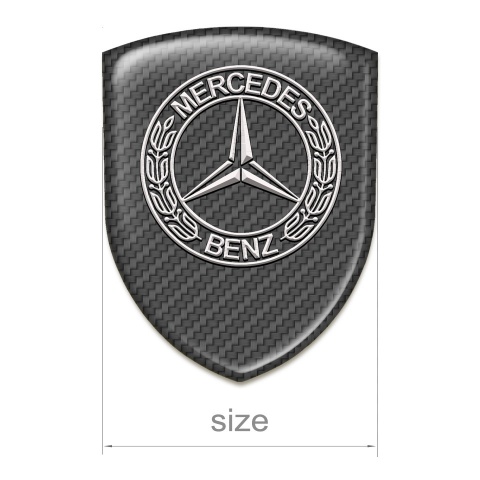 Mercedes Emblem Interior High Quality Carbon Style 