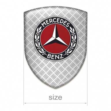 Mercedes Benz Domed Emblem Mesh Effect Type 