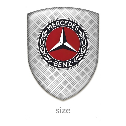 Mercedes Benz Domed Emblem Mesh Effect Type 