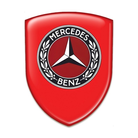Mercedes Benz Emblem Exterior Red Edition 